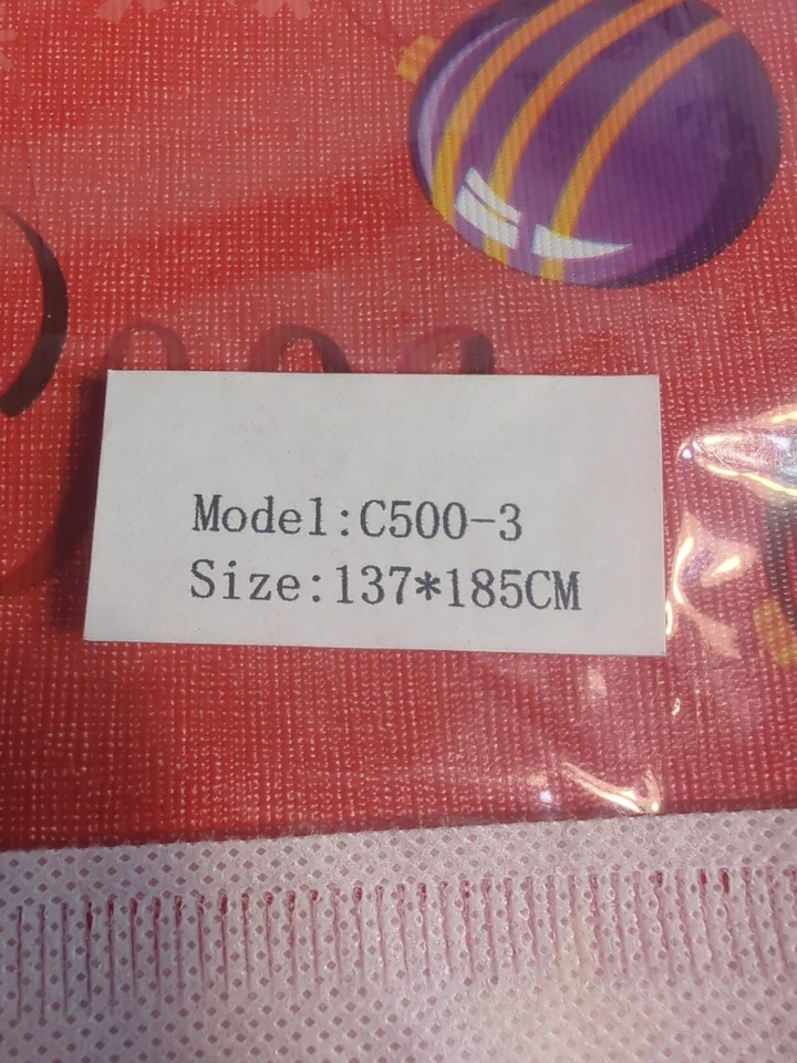 Mantel de plástico PVC impermeable para el hogar Leevan Navidad 137x185CM Foto 2 de 4