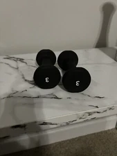 PELOTON 3lb Dumbbell Set Of Two Weights