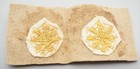 WWI Army Major Rank Gold Bullion On Wool Patch Set — photo 2