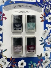 Butter London 4 Piece Patent Shine 10x Nail Lacquer Set - Sealed