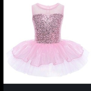 pink colour ball gown