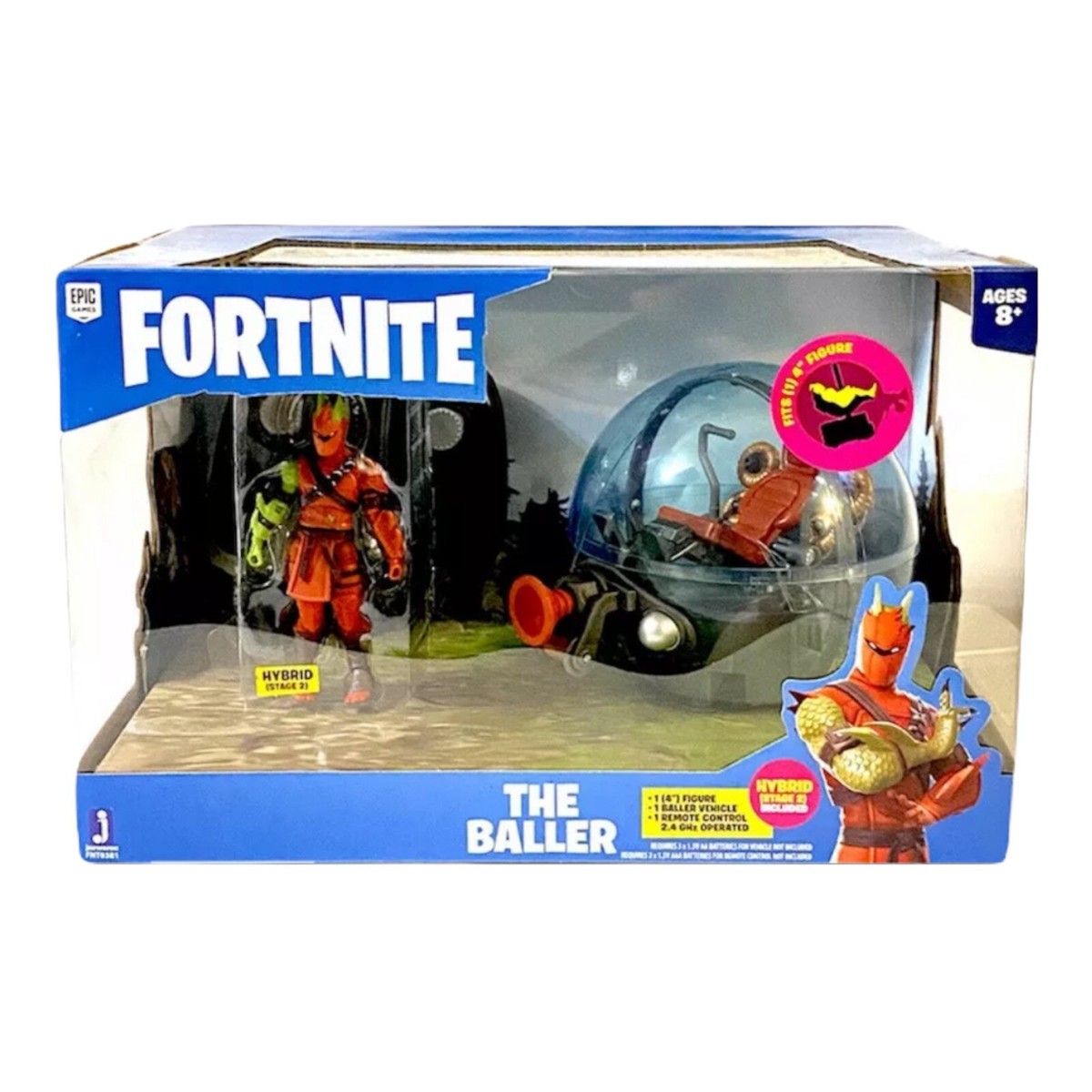 FORTNITE THE BALLER HYBRID フォートナイト Fortnite The Baller Vehicle Remote Control 4” Hybrid Action Figure