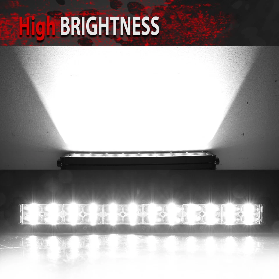 52"INCH 1440W Led Light Bar Spot Flood Combo Offroad Driving 4X4 Truck ATV 50/54 - Image 3 of 4