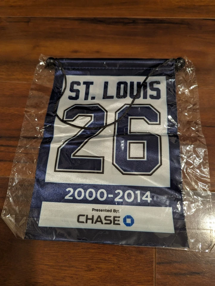 Banner nocturno de jubilación Martin St Louis Tampa Bay Lightning HOF  Foto 2 de 2