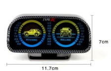 Car Meter Inclinometer Pitch Roll Gauge Meter Jeep 4 X 4 Car Vehicles Car Meter Inclinometer Pitch Roll Gauge Meter Jeep 4 X 4 Car Vehicles