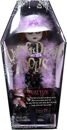 Poupée Living Dead Dolls S23 Betsy 25cm Par Mezco, Neuve Sous Blister