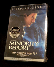 2002 Minority Report DVD 2-Disc Set Full Screen Tom Cruise Bonus NEW Sealed .