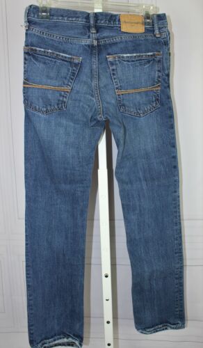 ABERCROMBIE KIDS JEANS BOYS ROLLINS LOW RISE SKINNY BUTTON FLY Size 14 Vtg Y2K - Picture 2 of 4