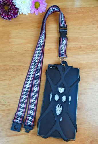 Spirius Mobile phone silicone lanyard belt neck bracelet necklace clip set - 第 154/180 張圖片