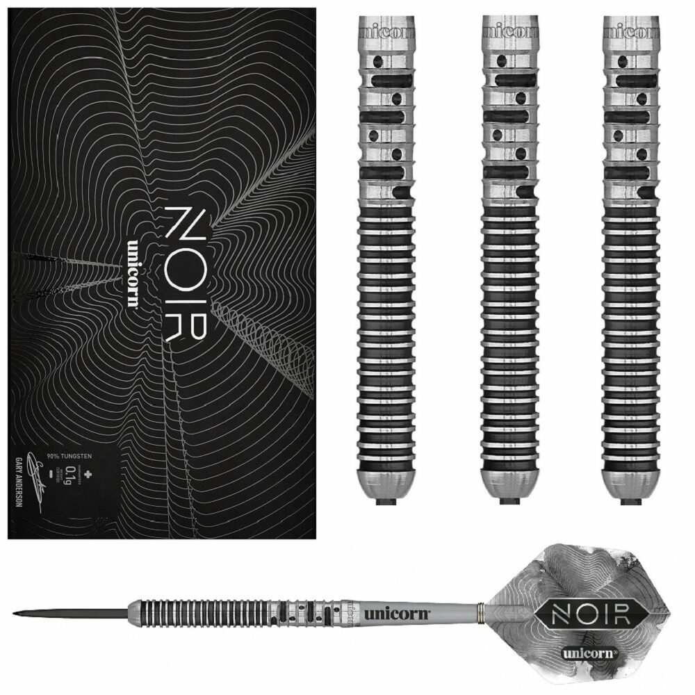 UNICORN GARY ANDERSON NOIR PHASE 5 CODE 90% TUNGSTEN DARTS – 21