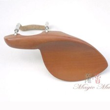 High Quality Boxwood Chinrest for Violin 4/4 with Metal Installed.Freeshipping