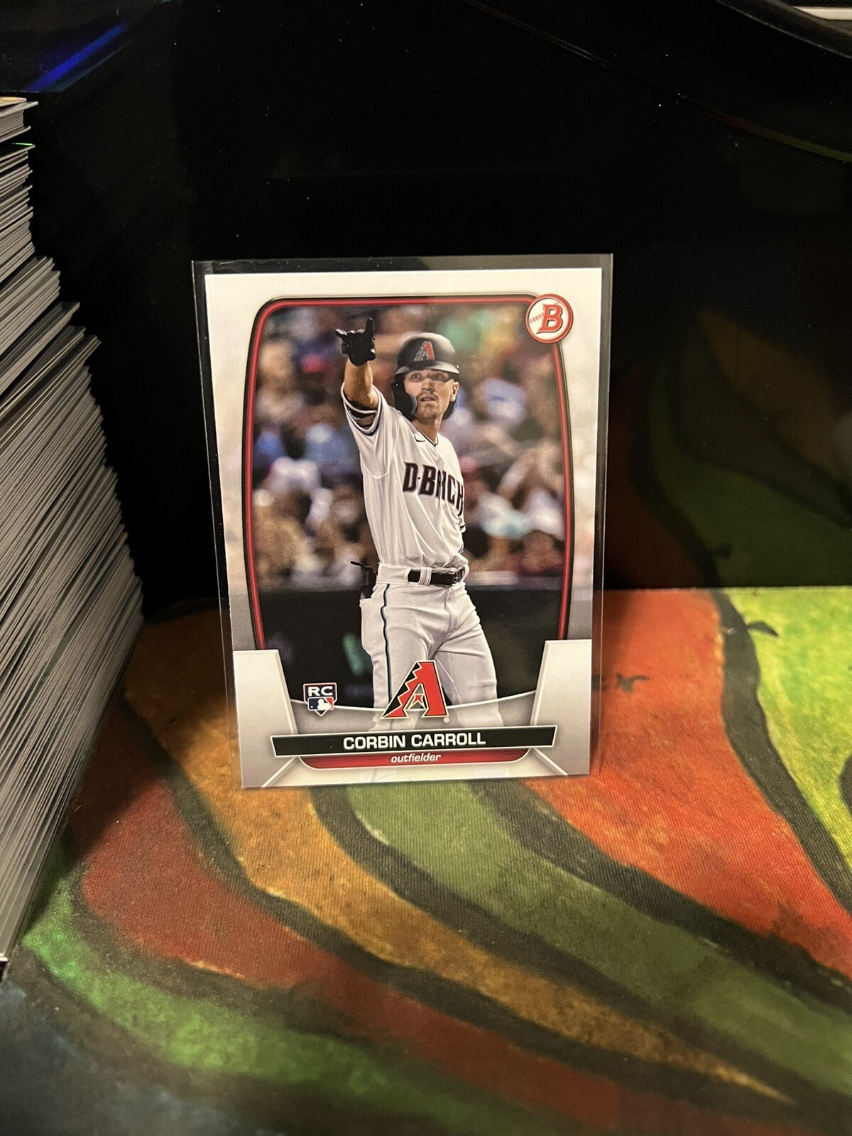 Corbin Carroll Flagship Rookie Card RC 2023 Bowman Base Arizona Diamondbacks #73