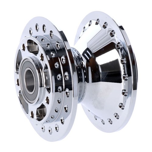 Motorcycle Storehouse Motorcycle Motorbike Front Wheel Hub Chrome For