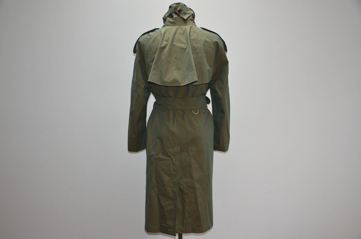 Burberry Made in England Signature Belted 100% Cotton Trench Burberry Made in England Signature Belted 100% Cotton Trench