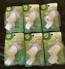 LOT OF 6 AIR WICK PLUG IN SCENTED OIL WARMER UNITS WARMERS ONLY NEW FREE SHIP!