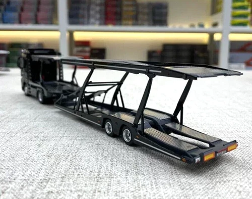 Modello unico UM x TINY 1:64 Mercedes-Benz vettore auto trasportatore modello pressofuso - Foto 2 di 11