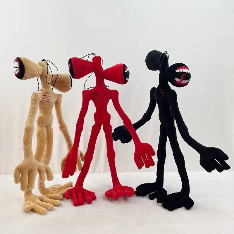Extra Large Siren Head Plush Toys Decor Standing Siren Head Stuffed Toy Bendable