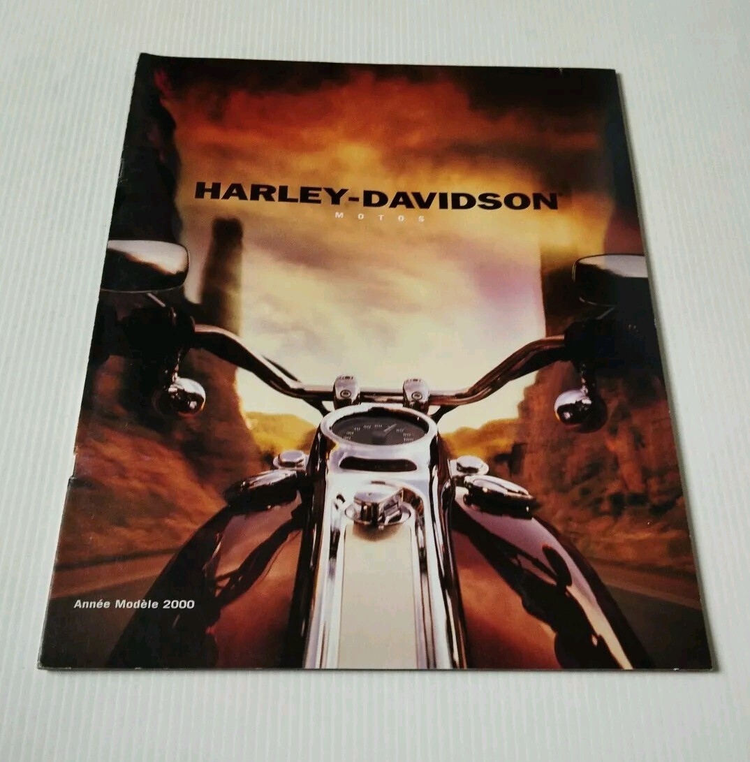 Prospectus Harley Davidson Gamme 2000 pour restauration moto