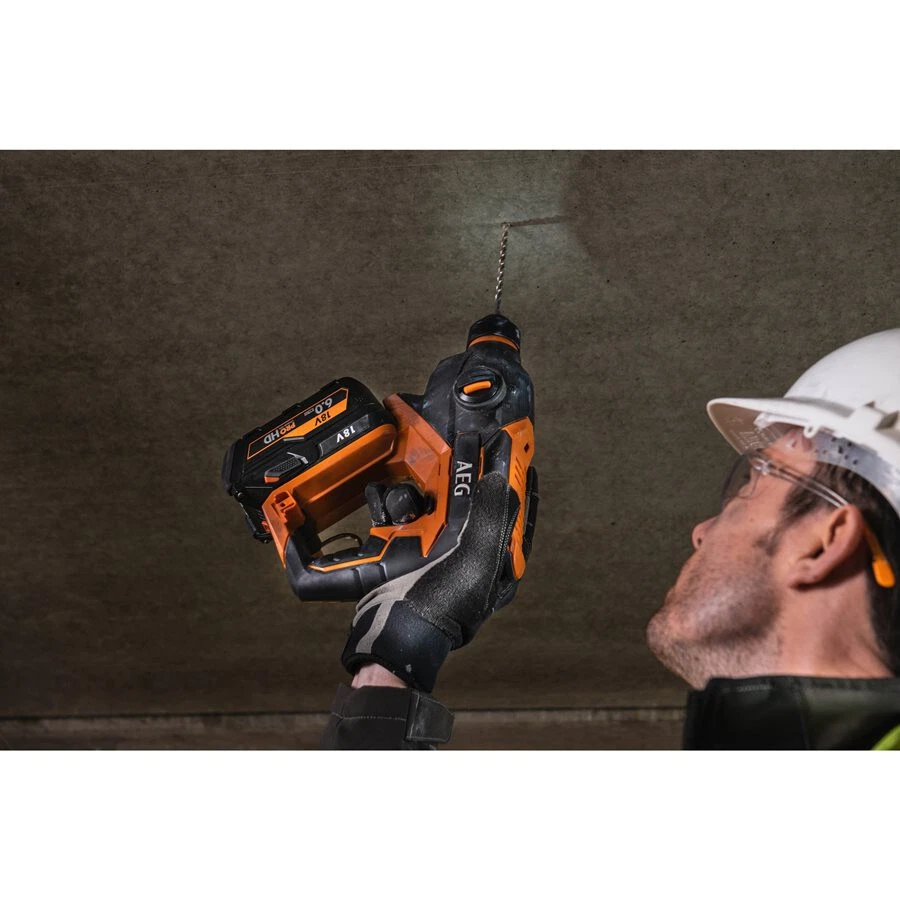 AEG TASSELLATORE MARTELLO COMPATTO SDS-PLUS BBHC18-0 MODALITA' 3+1  NO BATTERIA - Immagine 4 di 4