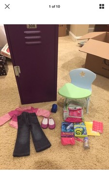 american girl desk and locker