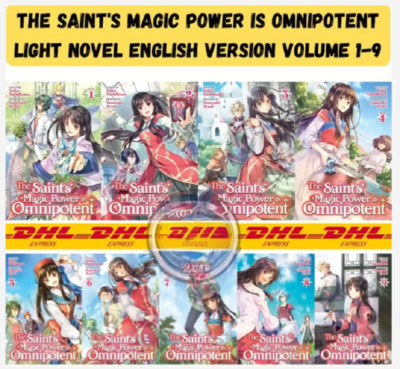 The Saint's Magic Power is Omnipotent English Version Light Novel Volume 1-9-DHL