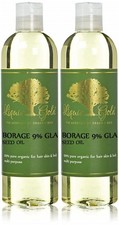 24 Oz Premium Liquid Gold Borage Seed Oil Pure  Organic Skin Hair Nails Health