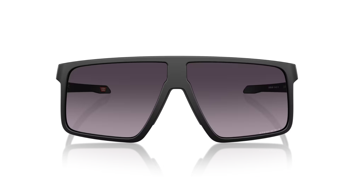 NEW Oakley HELUX Matte Black PRIZM Grey Gradient Lens Sunglasses
