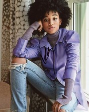 Amandla Stenberg "The Acolyte" AUTOGRAPH Signed 8x10 Photo C