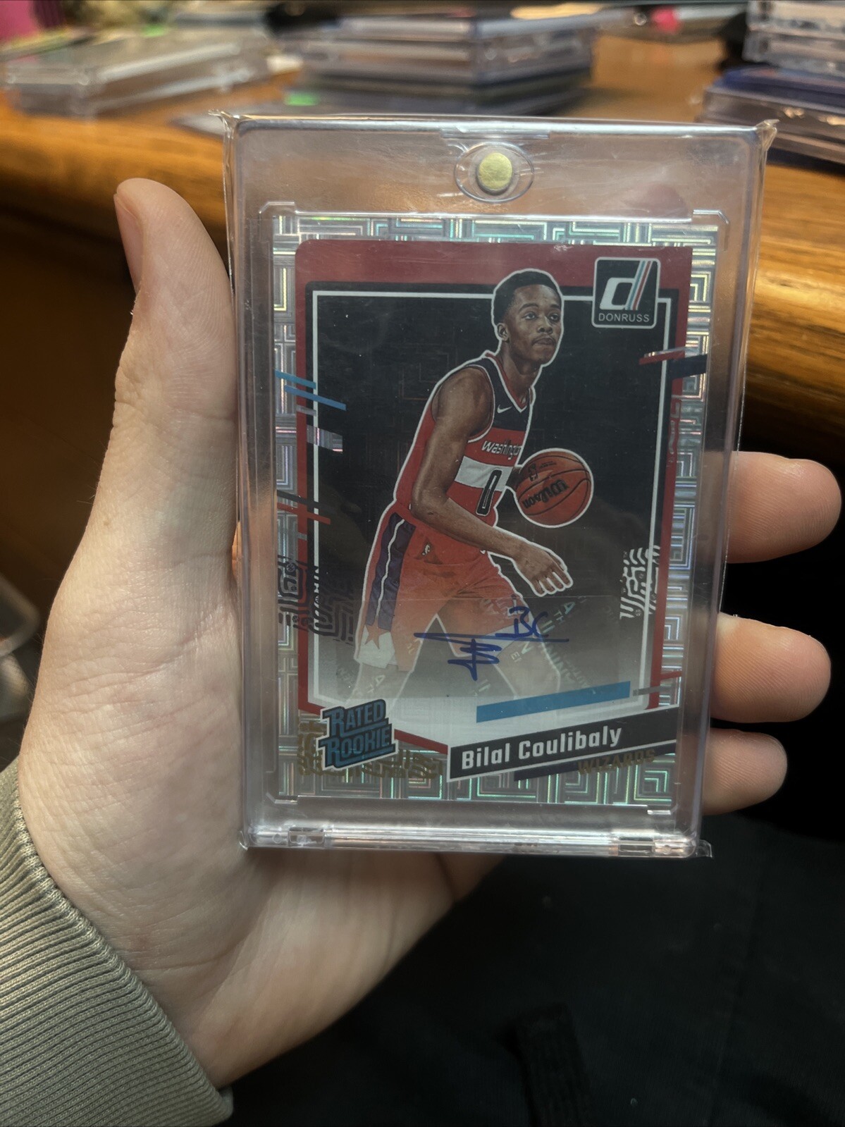 ✨Bilal Coulibaly 2023-24 Donruss Optic Choice Rated Rookie Auto RC #272