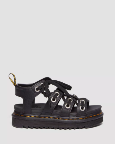Dr. Martens Blaire Hardware Athena Black Leather Strap Sandals UK 3 / EU 36 - Picture 8 of 11