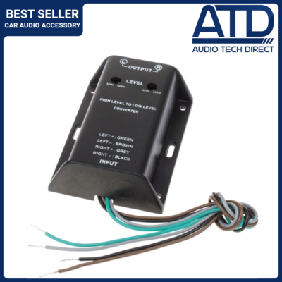 Convertitore Alto Basso Convertitore Auto Da Alto A Basso Per Amplificatore Subwoofer - Filtro Regolabile Per Impianti Stereo Auto Adattatore Subwoofer Auto