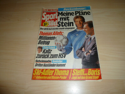 Zeitung Zeitschrift - Sport Bild Nr 3 1990 - Fussball Uli Stein - 90er 90s