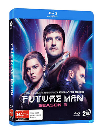 Future Man (Season 3) NEW Blu-Ray 2-Disc Set Jonathan Watson Josh Hutcherson