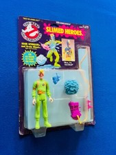 The Real Ghostbusters 1989 SLIMED HEROES Egon Spengler NEW w/ToyShield
