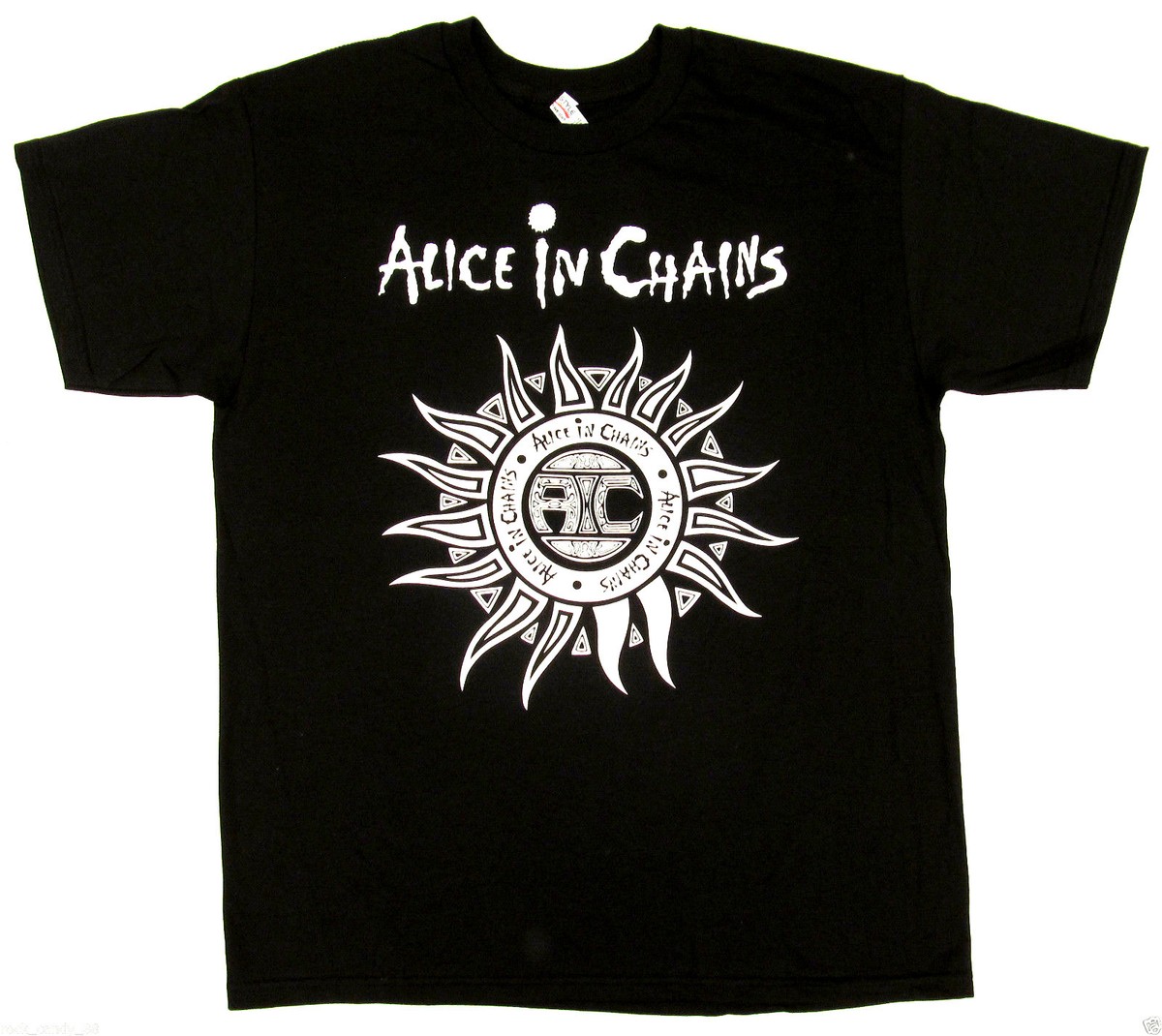 ALICE IN CHAINS Tribal Sun T-shirt Grunge Heavy Metal Tee