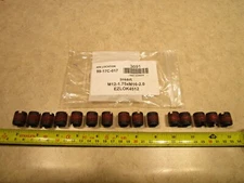 LOT OF 15 EZLOK M12-1.75XM16-2.0 CARBON STEEL INSERTS, H0096