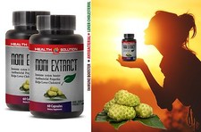 Morinda Citrifolia - NONI EXTRACT 500mg - Immune Vitamins 2 Bottles 120 Capsules