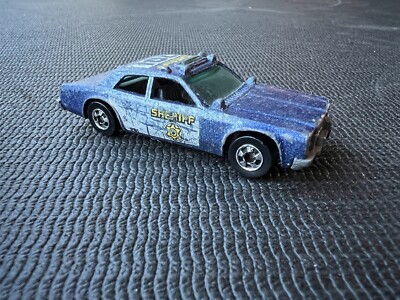 Hot Wheels 1977 Sheriff 701 Police Highway Patrol Car 1978 Dodge