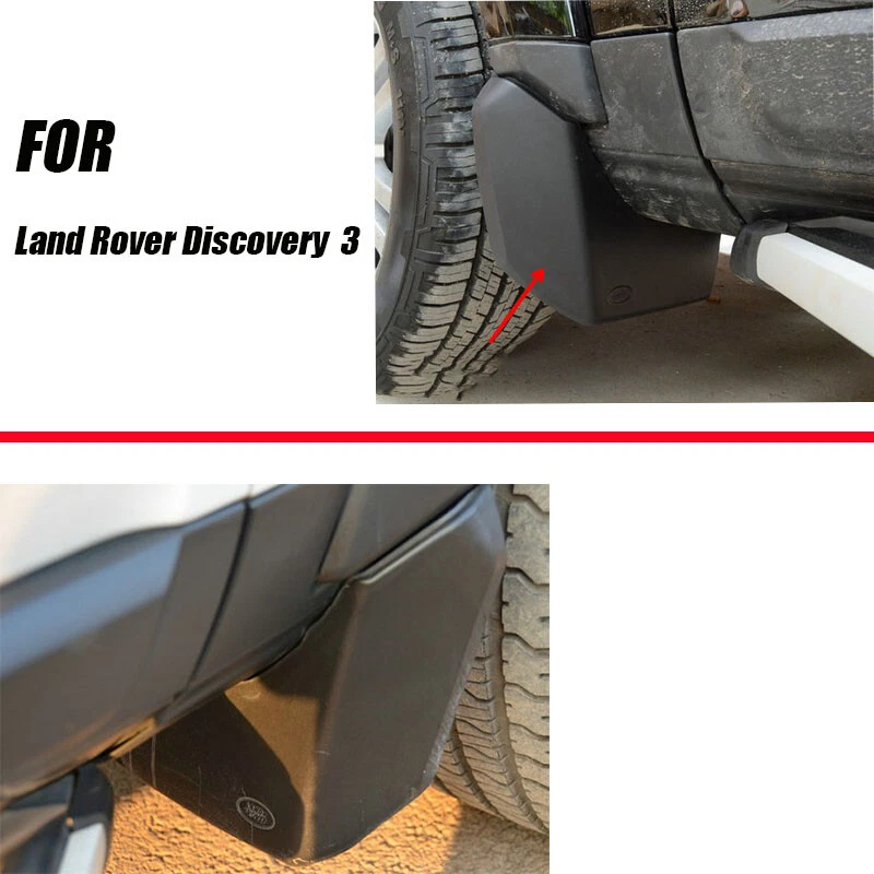 Mud Flaps Splash Guards Fender For Land Rover Discovery 3 4Pcs Side Mud Guards - Image 3 of 4