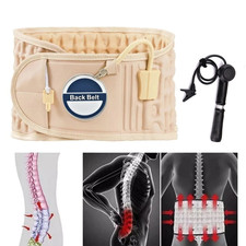 Decompression Back Brace Lumbar Belt Spinal Support  Extender Belt Air Traction