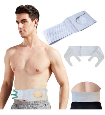 Ostomy Support Belt M Med Adjustable Gray 32'' to 36'' Stoma Ileostomy Colostomy