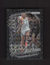 2025 Panini Prizm WNBA #23 Jackie Young Black Velocity Prizms #/39