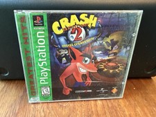 Crash Bandicoot 2 Cortex Strikes Back Sony PlayStation PS1 Greatest Hits CIB