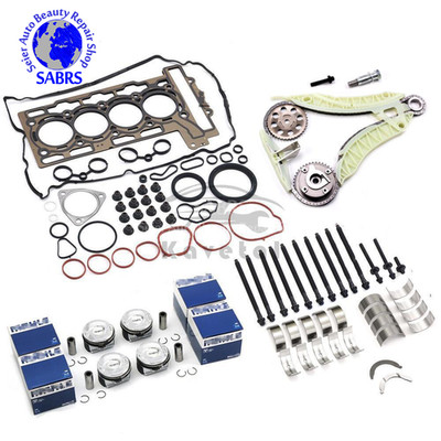 N14B16 1.6T Engine Rebuild Overhaul Kit w/ Timing Kit For Mini Cooper S R55-R59
