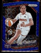 Emily Engstler #84 2025 Panini Prizm WNBA Blue Velocity Prizms