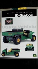 John Deere E-Gator Electric Utility Vehicle Brochure Vintage Agriculture