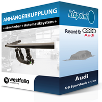 für Audi Q8 Sportback E-Tron 2022-2025 Westfalia AnhäNgerkupplung Abnehmbar Neu