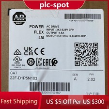 22F-D1P5N103 AB PowerFlex 4M 0.4 kW 0.5 HP AC...
