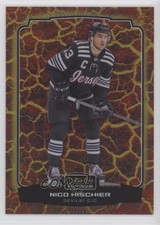 2022-23 O-Pee-Chee Platinum Hot Magma 109/499 Nico Hischier #38 1os2