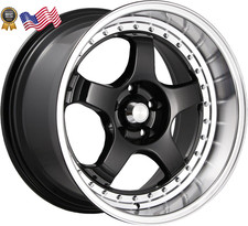 Konig Ssm Gloss Black Wheel With Painted Finish And Machined Lip 18 X 8. Inches Konig Ssm Gloss Black Wheel With Painted Finish And Machined Lip 18 X 8. Inches